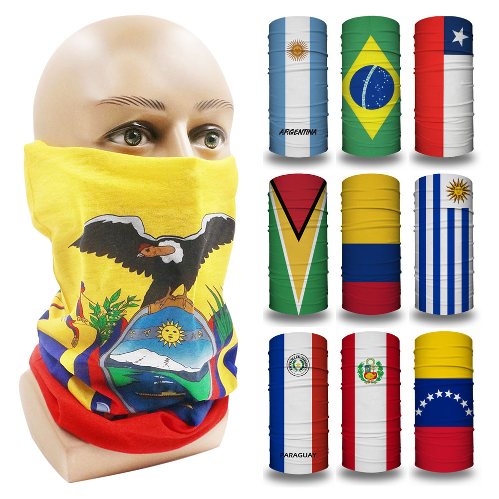 Motorcycle Gear Women - Brazil Chile Argentina Ecuador National Flag