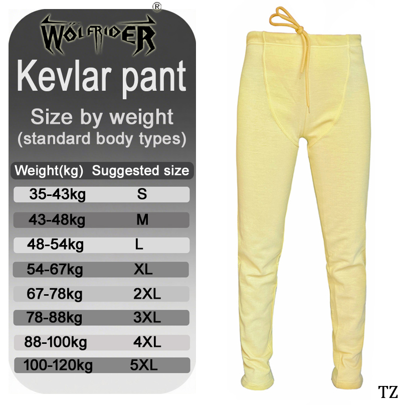 Motorcycle Gear Essentials - Motorcycle Kevlar Pants Aramid Fiber Fireproof
