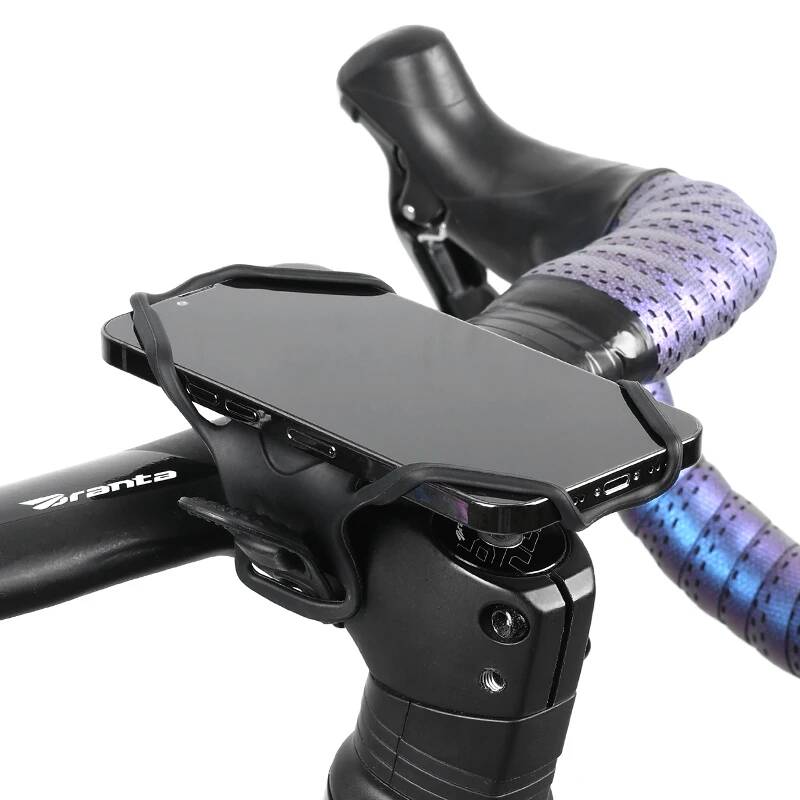 Phone Mount Handlebar - Universal Silicone Bike Bicycle Motorcycle Mount
