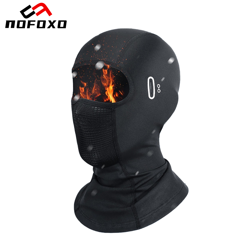 Motorcycle Gear For Winter - NOFOXO Winter Motorcycle Riding Face Mask
