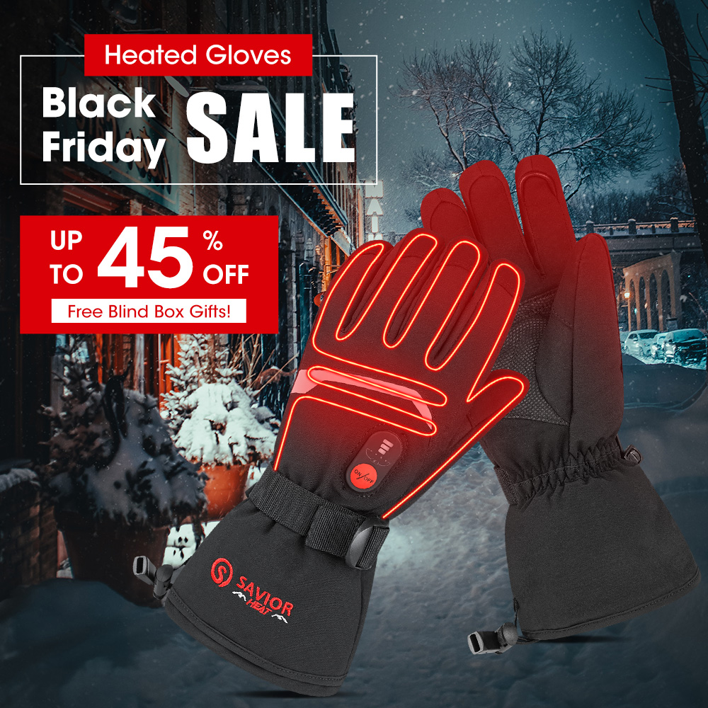 Motorcycle Gear For Winter - SNOW DEER Winter Heated Gloves Women