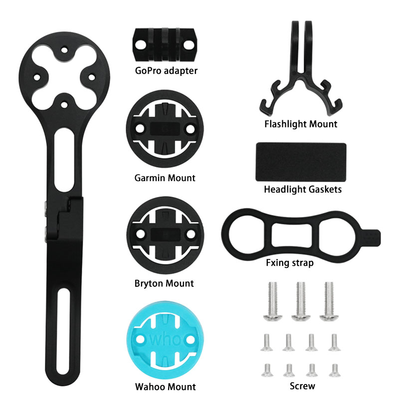 Phone Mount Handlebar - Bike Computer Mount Bracket Adjustable Aluminum