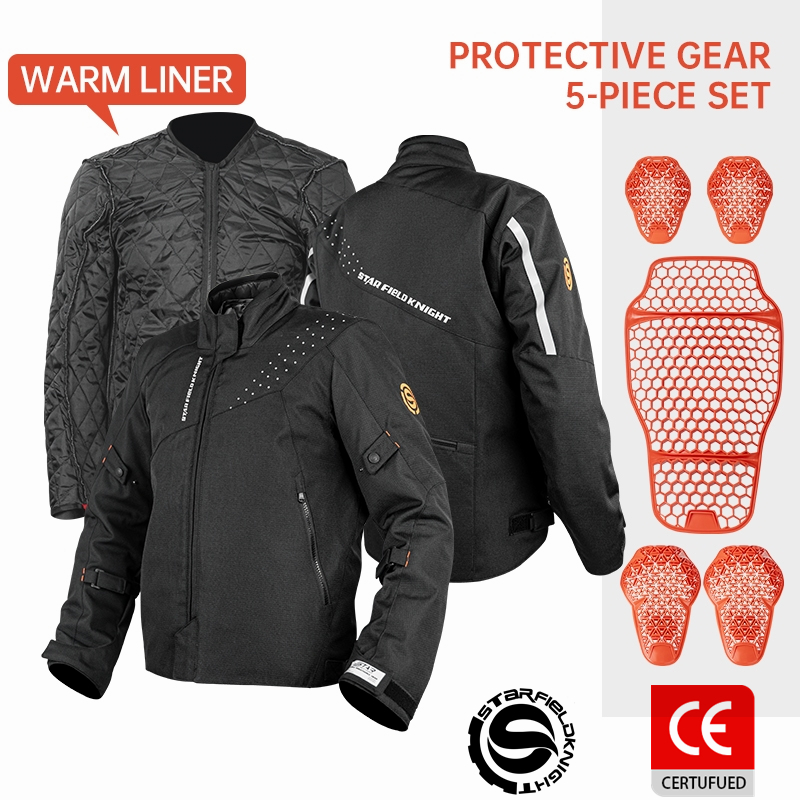 Motorcycle Gear For Winter - Star Field Knight Motorcycle Jacket Summer