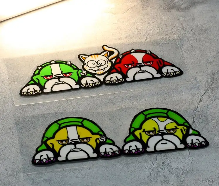 Motorcycle Gear For Dogs - MotoGP Mugello Turtle Rossi Racing Sticker