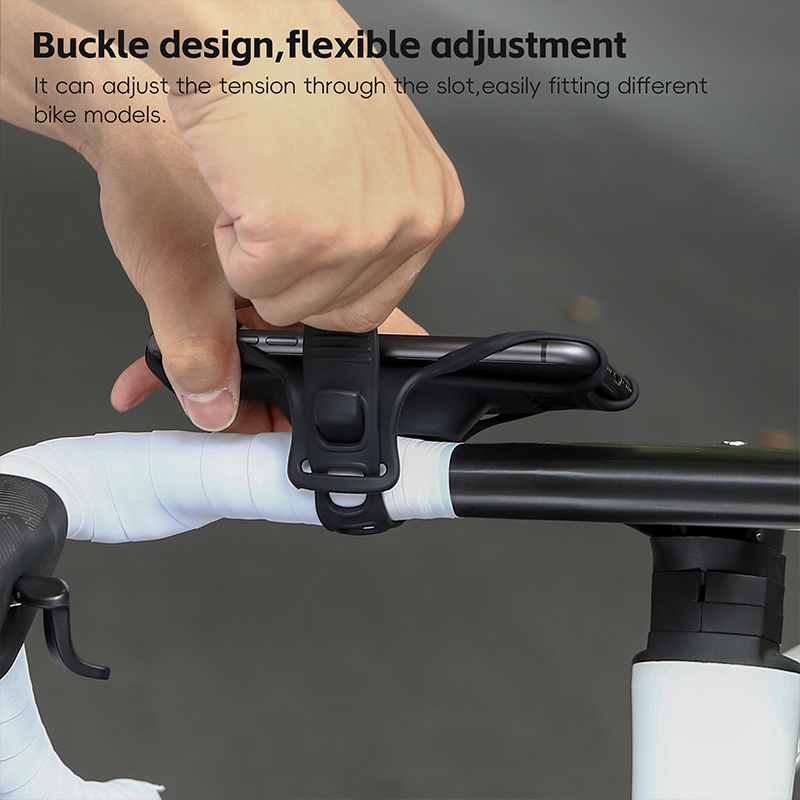 WEST BIKING Universal Silicone - Phone Mount Handlebar review and price