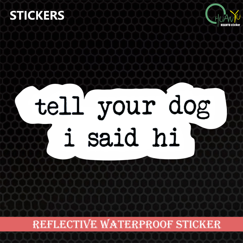 Creative text stickers tell yo - Motorcycle Gear For Dogs review and price