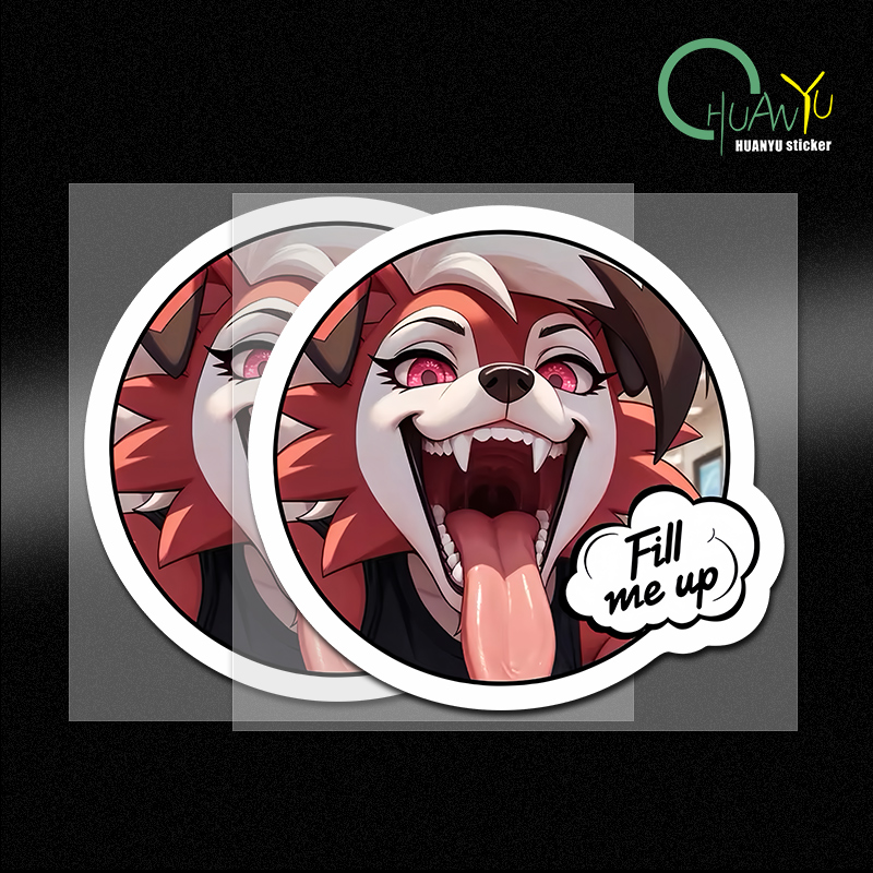 Car sticker fox dog head perso - Motorcycle Gear For Dogs review and price