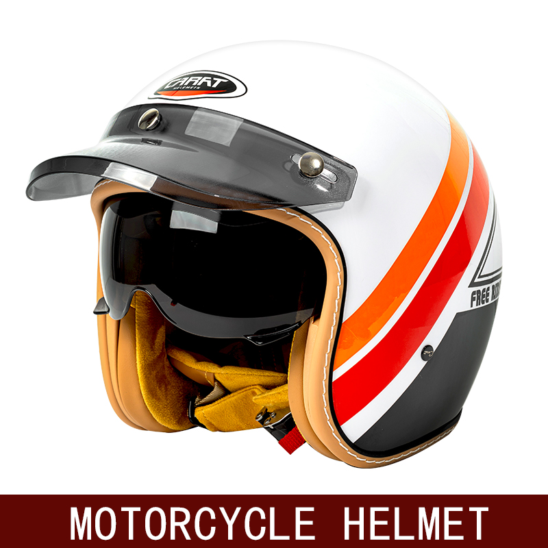 New Retro Half Helmet Motorcyc - Motorcycle Gear For Winter review and price